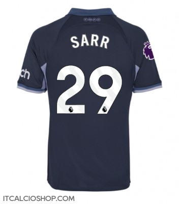 Tottenham Hotspur Pape Matar Sarr #29 Seconda Maglia 2023-24 Manica Corta